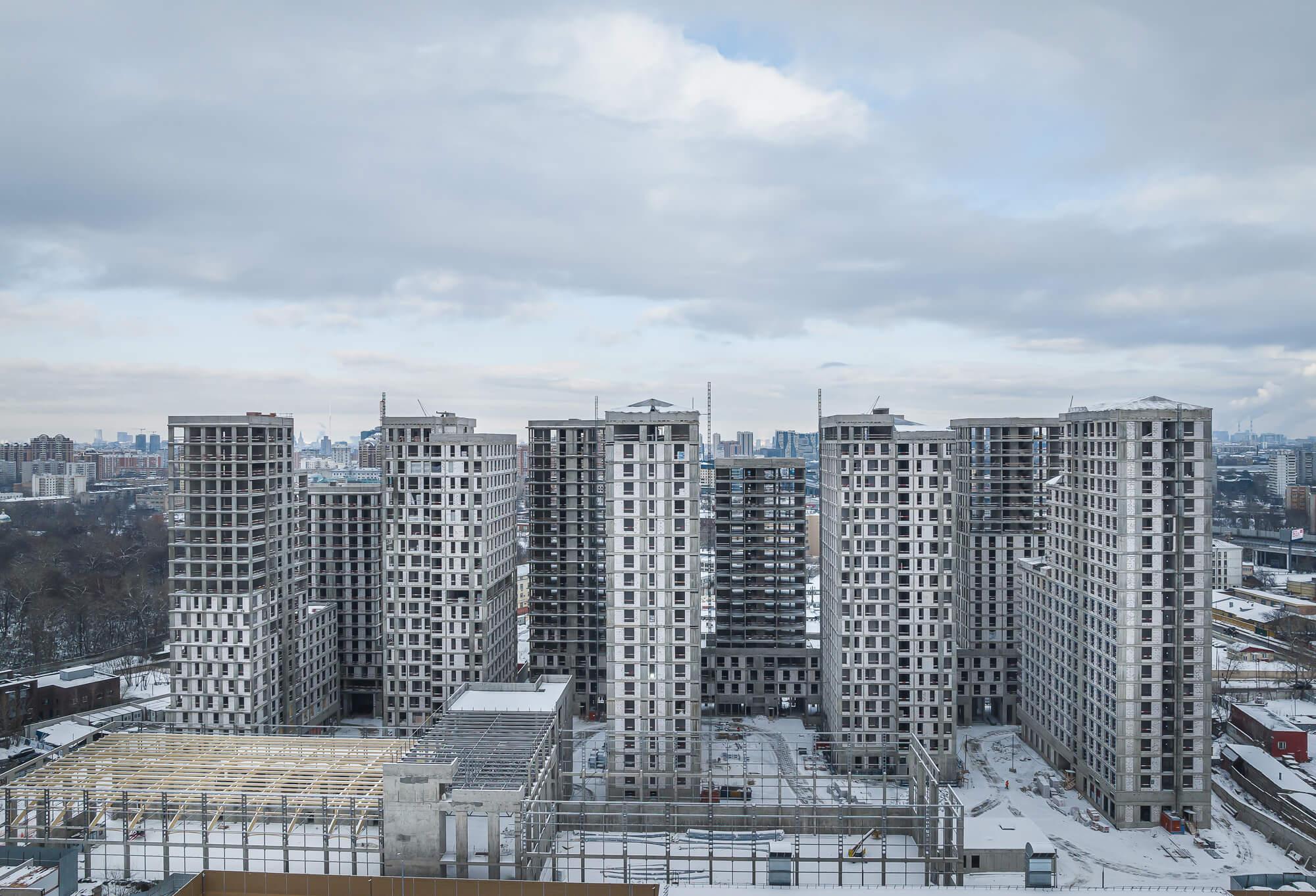 ДИНАМИКА СТРОИТЕЛЬСТВА (Январь)